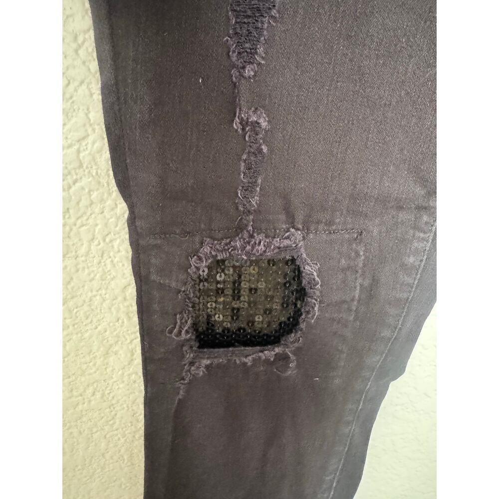 Rock & Republic Black Sequins Jeans Size 10 - Picture 8 of 8